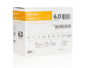 Rękawice lateksowe pudrowane jałowe op/50 par