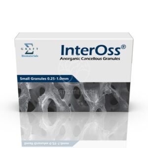 Inteross biomateriał pochodzenia wołowego granulat -0.25-1.00mm-2.0g(objętość:4.32cc)